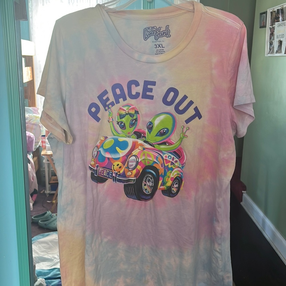Lisa Frank Alien Tshirt